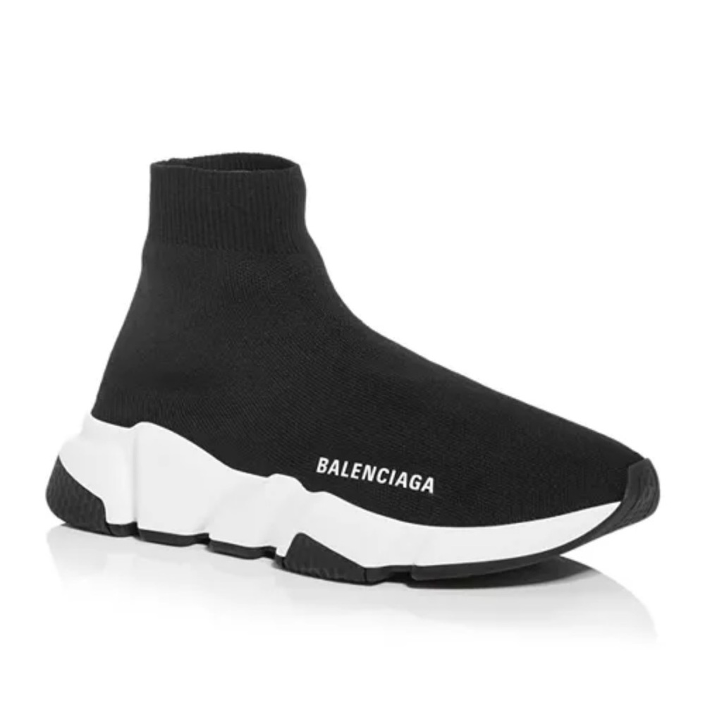 Balenciaga Black Speed Trainer Sneakers